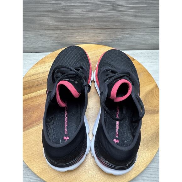 Under Armour Womens SpeedForm Intake 2 3000290 Black Running Shoes Sneakers 7.5 - Picture 6 of 10